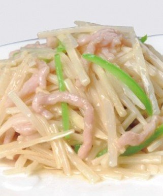 脆瓜里脊丝的制作原料