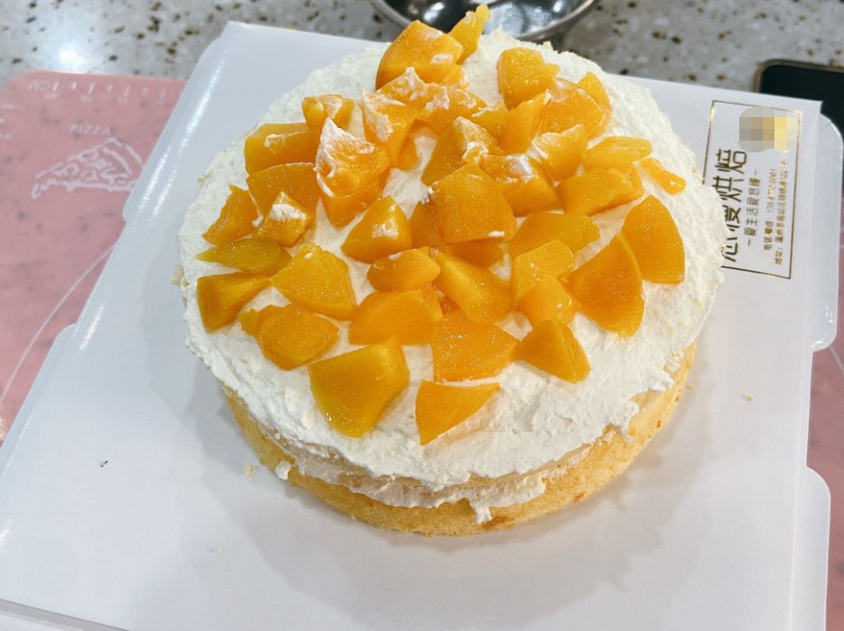 蛋糕尺寸大小参照图片