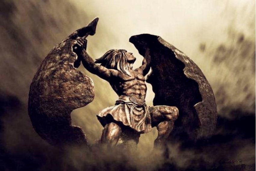 顶天立地的典故