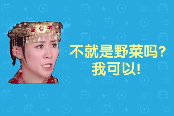 挖野菜的梗是什么意思