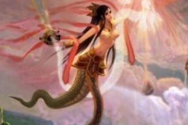 女娲图片真身吓人 关于蛇尾图最早是汉朝出土的