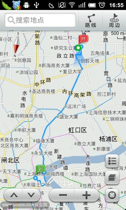 手机SOSO地图的功能一览