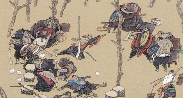 假李逵剪径劫单身概括