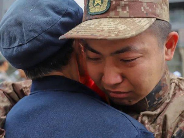 送别儿子当兵的语句