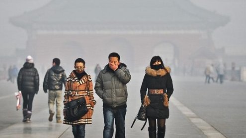 雾霾爆表的数字是多少