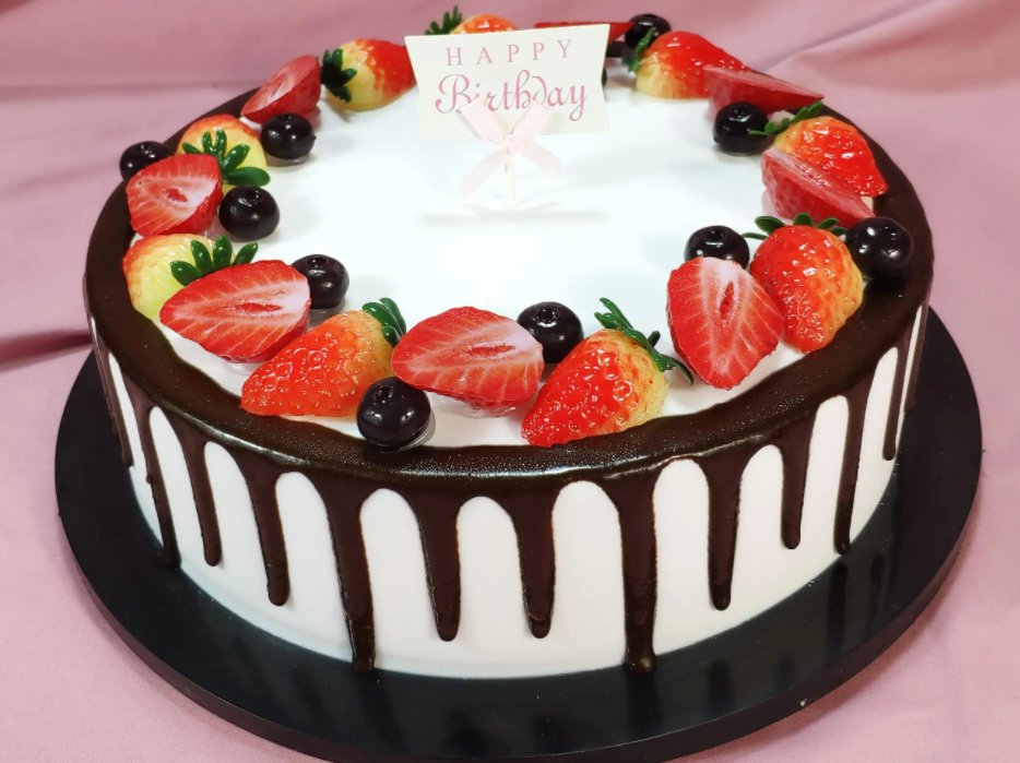 蛋糕尺寸大小参照图片