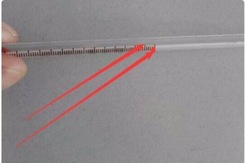 体温计怎么看水银线图片