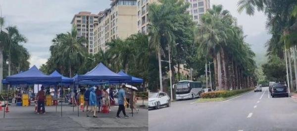 三亚，这座美丽的城市忽然慢了下来，车流稀少，街上白马奔跑