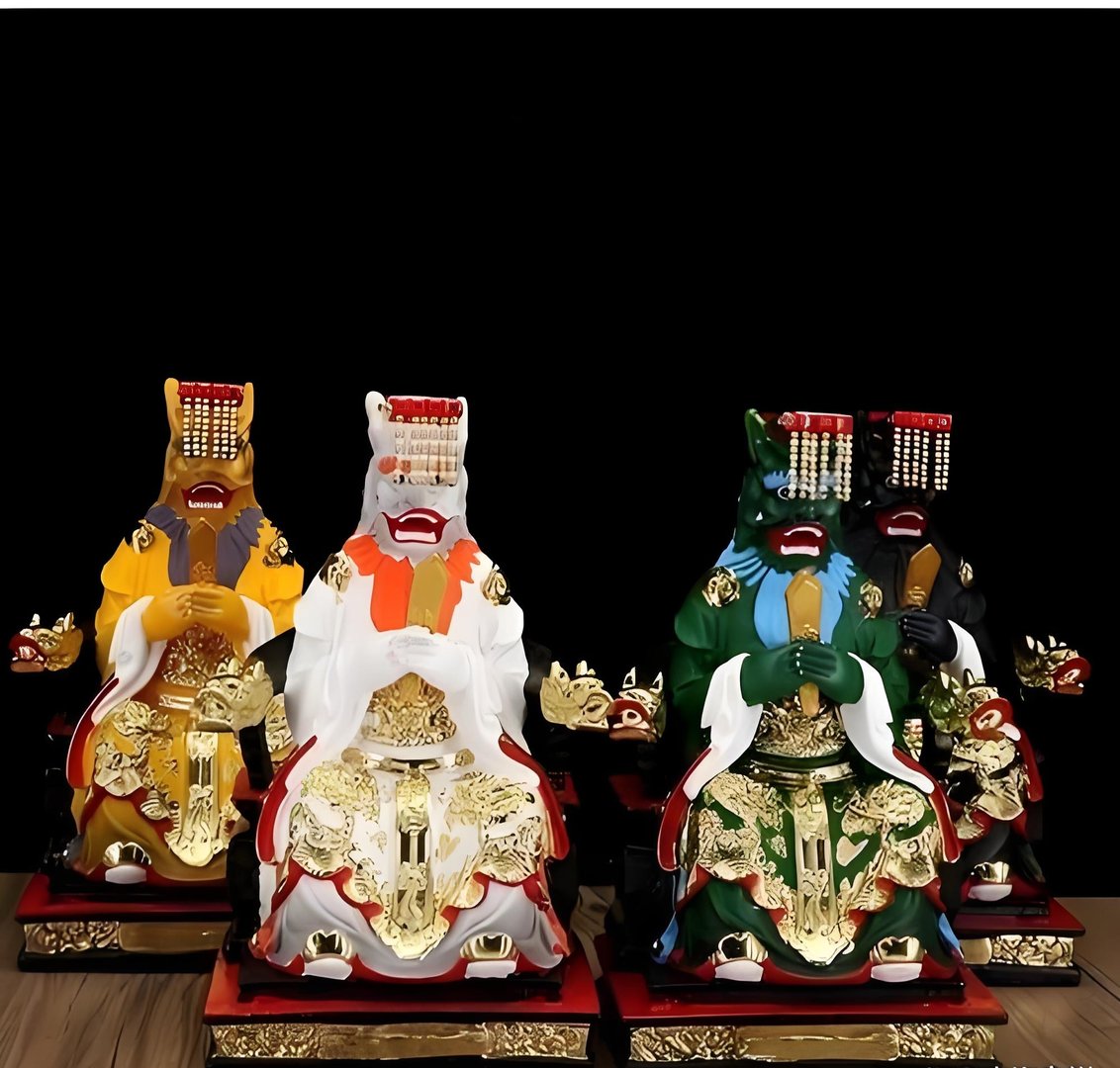 四海龙王是什么颜色的龙袍呢？