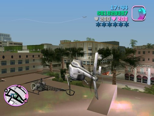 罪恶都市飞机在哪里召唤出来？