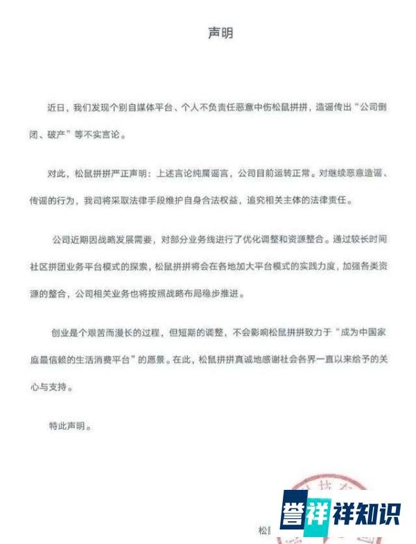 松鼠拼拼倒闭破产？创始人杨俊这样回应，难以置信？