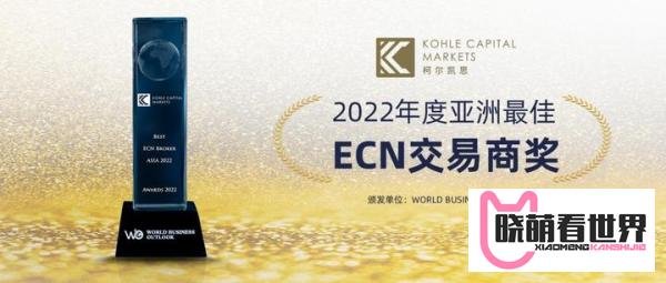 KCM柯尔凯思荣获世界商业展望杂志颁发“2022亚洲最佳ECN交易商”奖