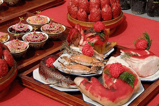 献给昆仑神的祭品