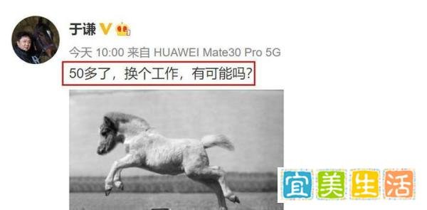 于谦跳槽了？真相来了！