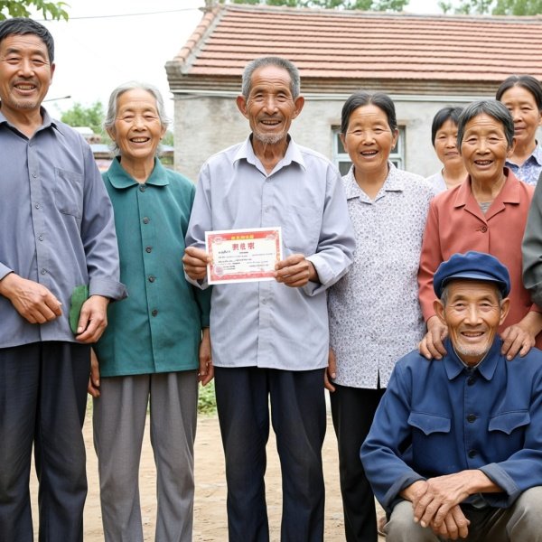 中央下令65岁农民每月有800元补贴吗