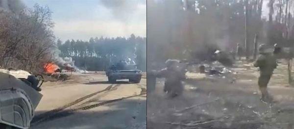 乌克兰士兵扛反坦克导弹上火线 这是咋情况？