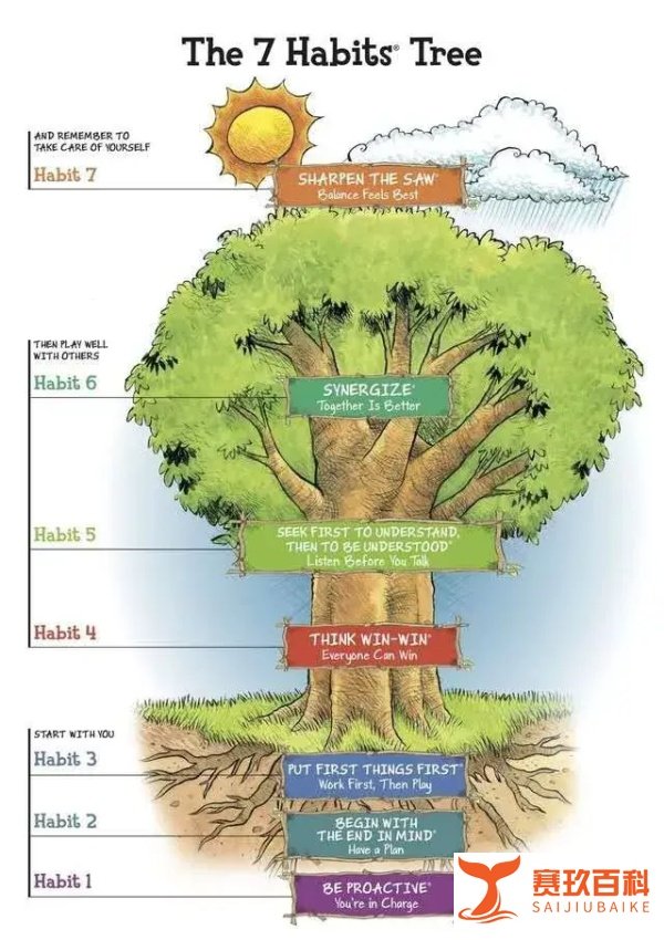 高效能孩子的7个习惯: The Seven Habits Tree