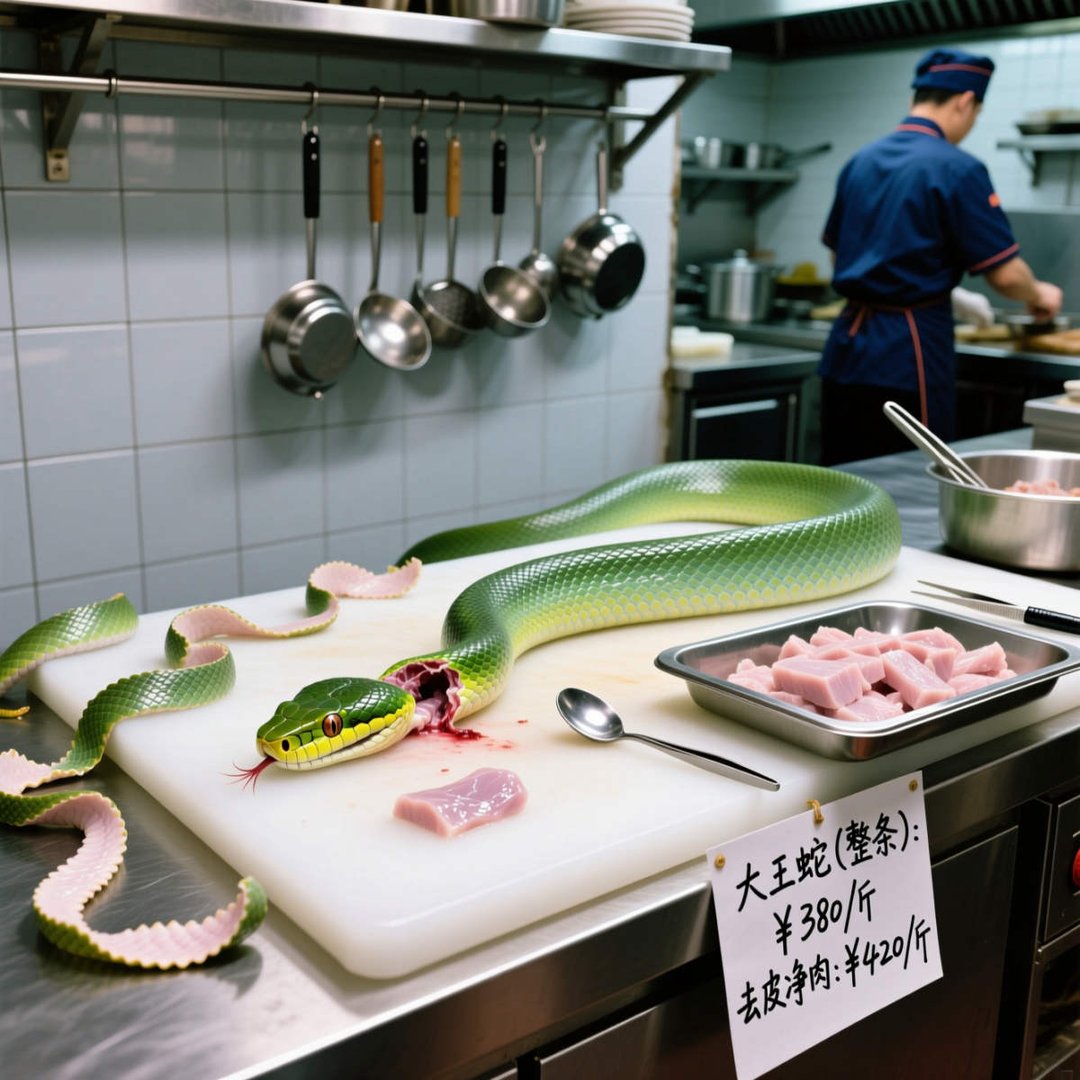 益阳饭店加工大王蛇多少钱