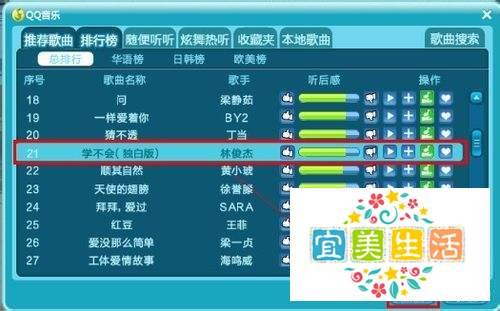 qq炫舞怎么给别人点歌