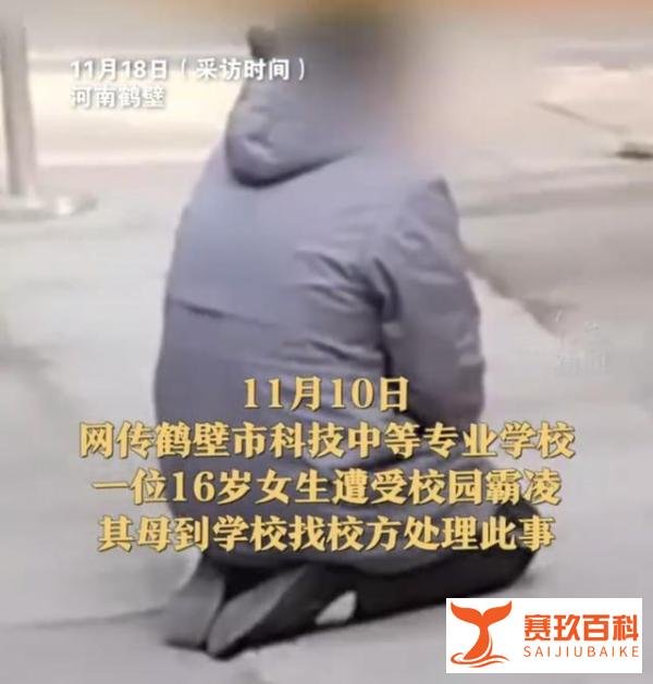 网传鹤壁一女生遭霸凌，被3名女生反复轮流掌掴，警方回应：确有此事，正在调查中