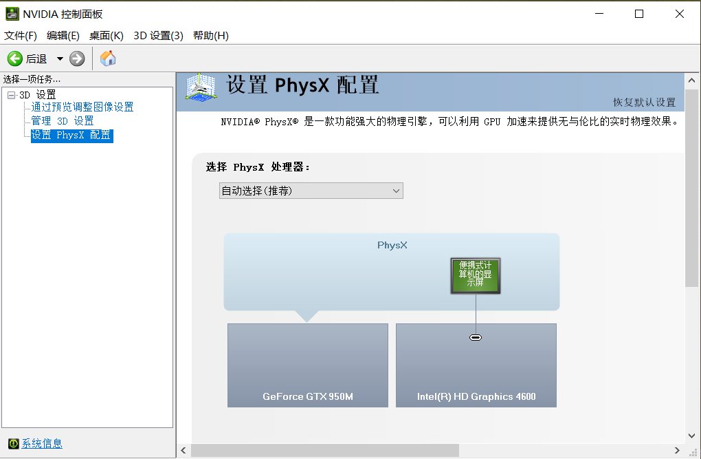 physx是什么设置，为什么要打开这个设置？