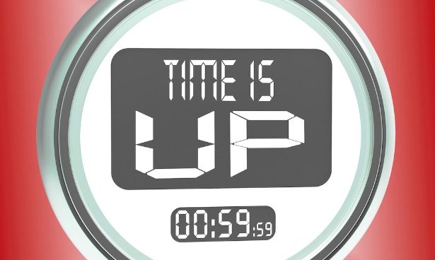 time over和time up有什么区别？