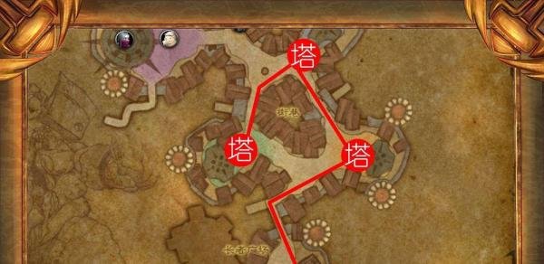 魔兽世界路线图——斯坦索姆后门怎么去