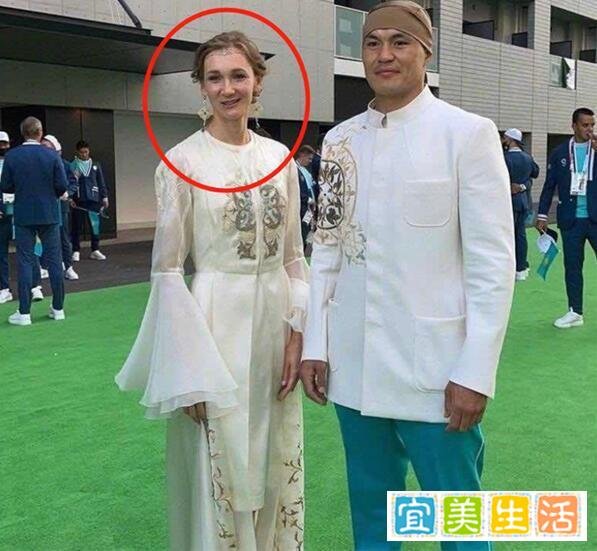 哈萨克斯坦女旗手仙女颜值 这是咋情况？