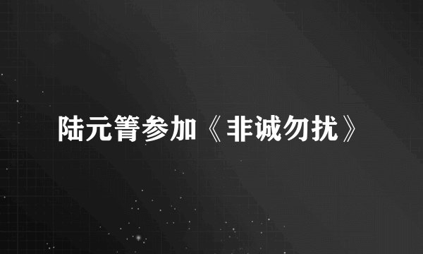 陆元箐参加《非诚勿扰》