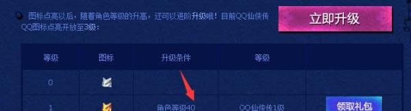 QQ仙侠传图标怎么点亮和熄灭
