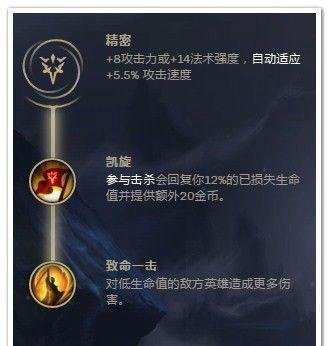 LOL暗影之拳中单符文推荐