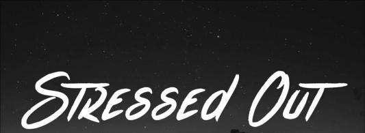 stress out和stressed out有区别吗