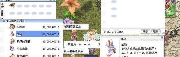 晓晓仙境(RO)新人指南