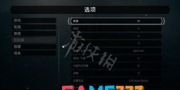 暗黑血统手柄设置详细介绍