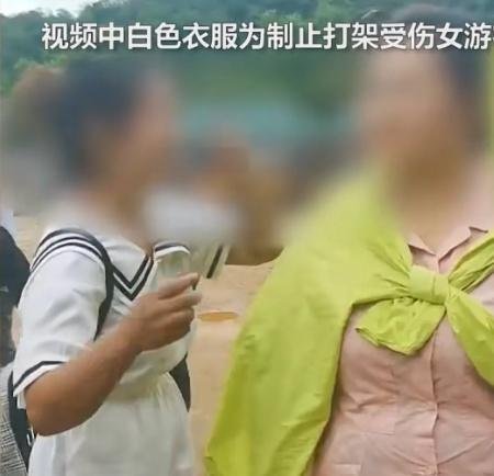 云南女游客被景区保安打伤 这是咋情况？