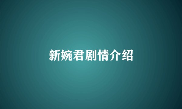 新婉君剧情介绍
