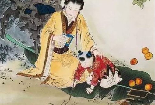 画荻教子的典故出处是哪里。