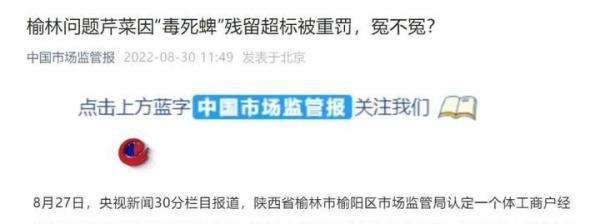 胡锡进：我不能同意有媒体为5斤芹菜罚6.6万元所做的辩护