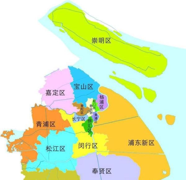 上海市中心城区消失的两个区—闸北区、卢湾区