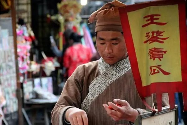 王婆卖瓜的典故