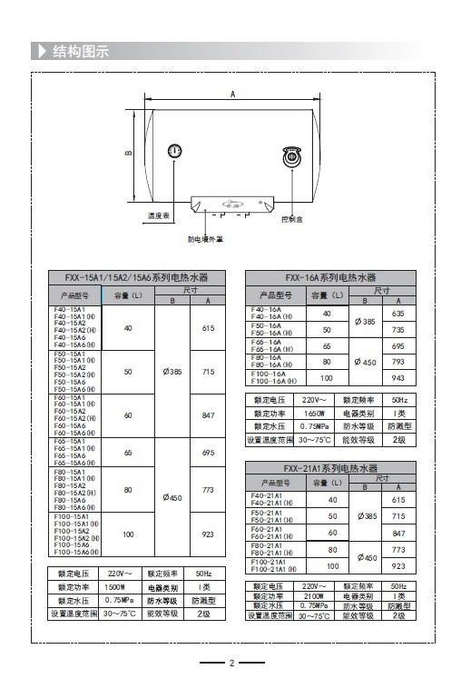 美的电热水器的使用说明书？