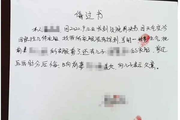 安徽男子不满离婚判决,为报复将前妻199件衣物剪毁,能让他赔钱吗?