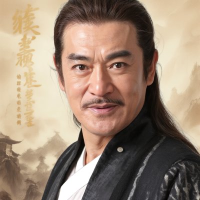 风云雄霸天下中饰演雄霸的千叶真一会说中文吗？