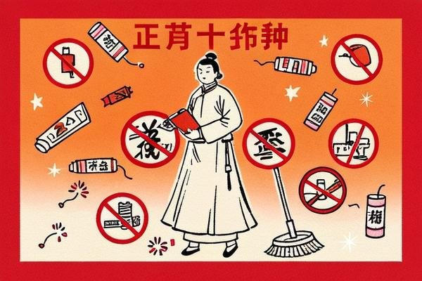 正月不能做的十件事有哪些