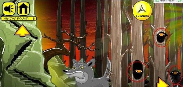 小游戏逗小猴子笑之忍者世界2攻略