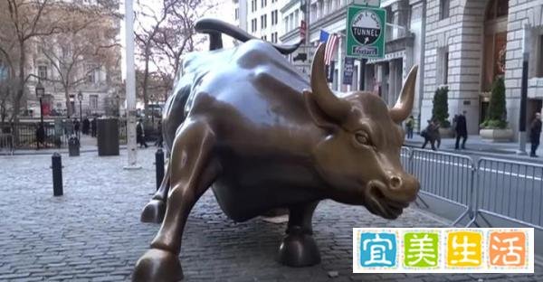 纽约有一条街---叫华尔街!