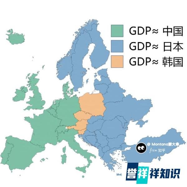 2023中国日本韩国GDP，比欧洲42 国高1367亿