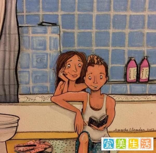 一组适合成人看的漫画。