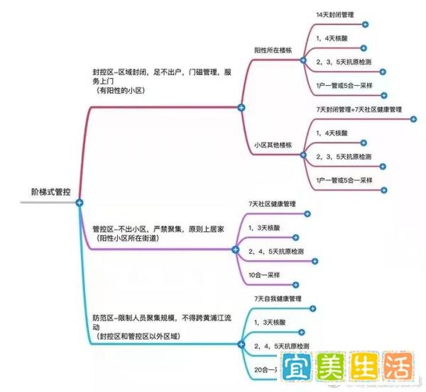 一图看懂上海“封控”政策