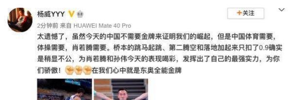 杨威陈一冰等人为肖若腾鸣不平 这是咋情况？